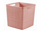 Box Curver Jute Cube 17L růžový
