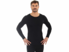 Brubeck Men's Long Sleeves Comfort Wool Black XXL (LS11600)
