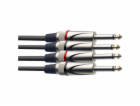 Stagg STC6P, kabel 2x JACK/2X JACK, 6m