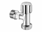 Úhlový ventil pračky Schell s knoflíkem 1/2&quot;x 3/4&quot;