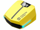 Canyon Herní BT sluchátka GTWS-2 žlutá