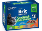 Brit Premium Cat Pouches Sterile Plate 1200 (12x100g) kap...