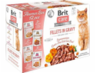 BRIT Care Cat Adult Fillets in Gravy - wet cat food - 12x...
