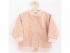 Kojenecký mušelínový kabátek New Baby Comfort clothes růž...