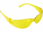 Dedra polykarbonátové bezpečnostní brýle, žluté (BH1054)