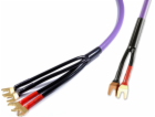 Melodika Cable Fork - Vidlice 2m fialová