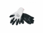 Dedra CE polyesterové ochranné rukavice, sada 12 párů - B...