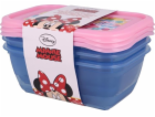 Minnie Mouse Minnie Mouse - Sada nádob na jídlo 540 ml (3...