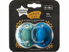 Tommee Tippee Urban chlapecký dudlík 6-18 měsíců 2 ks (43...