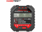 Univerzální tester zásuvek Habotest HT107D s digitálním d...