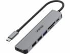 UNITEK HUB USB-C H1118A; USB-A x3  USB-