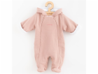 Kojenecká kombinéza s kapucí New Baby Frosty pink Vel.56 ...
