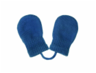 Dětské zimní rukavičky New Baby navy Vel.56 (0-3m)