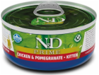 FARMINA N&D Cat Prime Chicken&Pomegranate Kitten - mokré ...