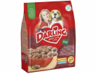 Suché krmivo pro psy Darling, s masem a zeleninou, 3 kg