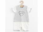 Kojenecký letní bavlněný overal New Baby Srdíčka Vel.74 (...