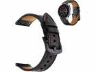 Strado Kožený řemínek pro Amazfit BIP/GTS/GTR 42mm (Black...