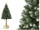 Lean Sport Umělý vánoční stromek borovice na zeleném kmeni