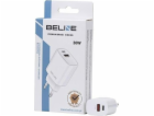 Nabíječka Beline 30W GaN USB-C + USB-A nástěnná nabíječka...