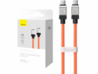 Baseus USB-C - USB-C kabel USB 2 m oranžový (CAKW000307)