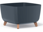Prosperplast Bonsai Gracia DGQL400 Antracitový hrnec na n...