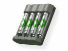 GP ReCyko B441 4-Port USB-Modell Ladegerät inkl.4xAAA NiM...