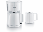 Severin KA 9309 white Filter Coffee Maker with 2 Pots
