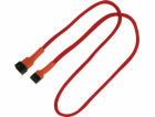 Nanoxia 4-pin - 4-pin, 0,6 m, červená (900300012)