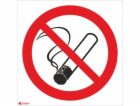 Značka ANRO Zákaz kouření 150 x 205 mm (12PF1/FS)