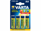 Baterie Varta LongLife AA / R6 2100mAh 4 ks.