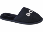 Pantofle Boss BOSS Logo J29312-849 Námořnická modrá 36