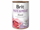 BRIT Paté & Meat s jehněčím - mokré krmivo pro psy - 400g