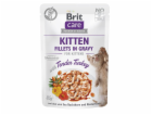 BRIT Care Cat Kitten Tender Turkey Pouch - vlhké krmivo p...