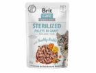BRIT Care Cat Sterilized Rabbit Pouch - mokré krmivo pro ...
