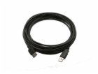 AM-AF USB kabel 1,8m prodlužovací kabel, černý