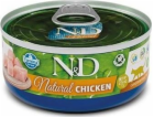 FARMINA N&D Cat Natural Chicken - mokré krmivo pro kočky ...
