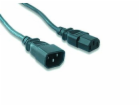 GEMBIRD Kabel síťový, prodlužovací, 3m VDE 220/230V napájecí