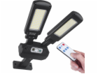 Maclean Solar LED pouliční lampa s pohybovým senzorem a d...