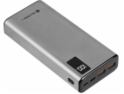 GoGEN 20000 mAh, PB200007, powerbanka, stříbrná