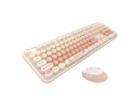 MOFII Sweet New 2.4G Wireless Keyboard + Mouse Set (Orange)