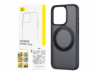Phone Case with Stand Baseus SkyRing 360° for iP 15 +temp...