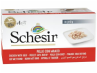 SCHESIR Chicken with beef in jelly - vlhké krmivo pro psy...