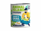 ANIMAL ISLAND Everyday Turkey and quail - vlhké krmivo pr...