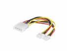 Kabel napájecí HDD, FDD 5,25"-2x3,5"