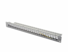 Digitus Modular Patch Panel, stíněný 24 portů, blank, 1U,...