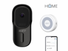iGET HOME Doorbell DS1 Black + CHS1 White - WiFi bateriov...