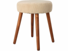 Stolička Home Styling Collection s měkkým manšestrovým se...