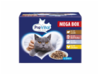 PREVITAL Cat Food Megabox s jehněčím, hovězím, králíkem a...