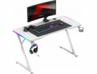 Herní stůl Huzaro Hero 2.5 White RGB