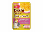 INABA CAT Dashi Delights Hedvábný vývar Kuře s lososem - ...